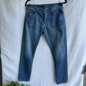 True Religion Audrey High Rise Boyfriend Jeans sz 25 medium wash EUC